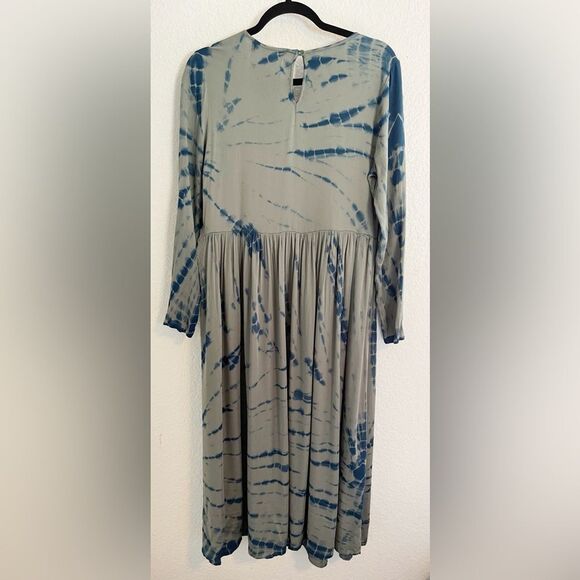 Anthropologie Dolan Eliska Tie Dye Midi Dress bohemian XS - Picture 4 of 7